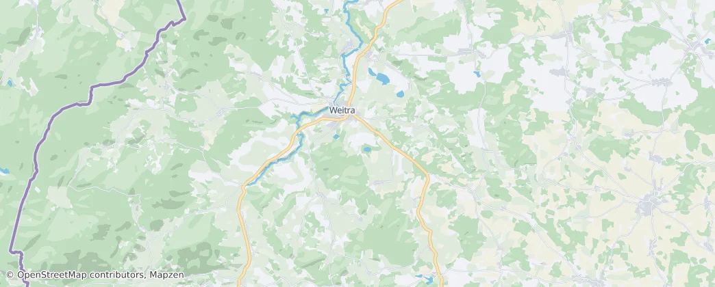 Weitra — Map