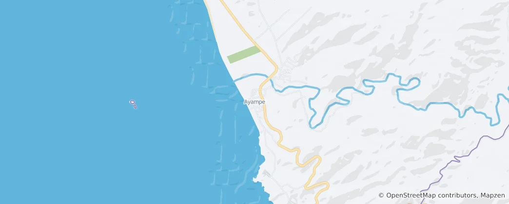 Ayampe 지도