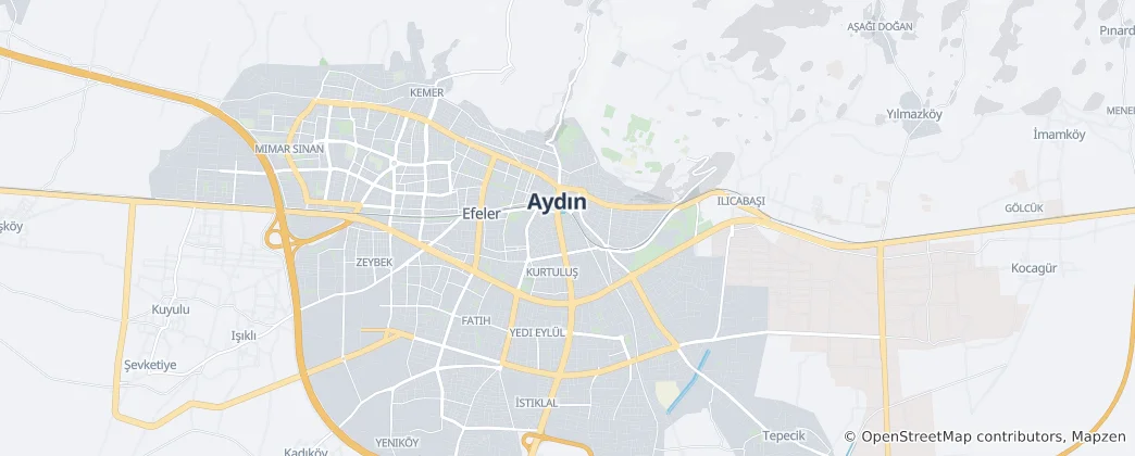 Térkép: Aydın
