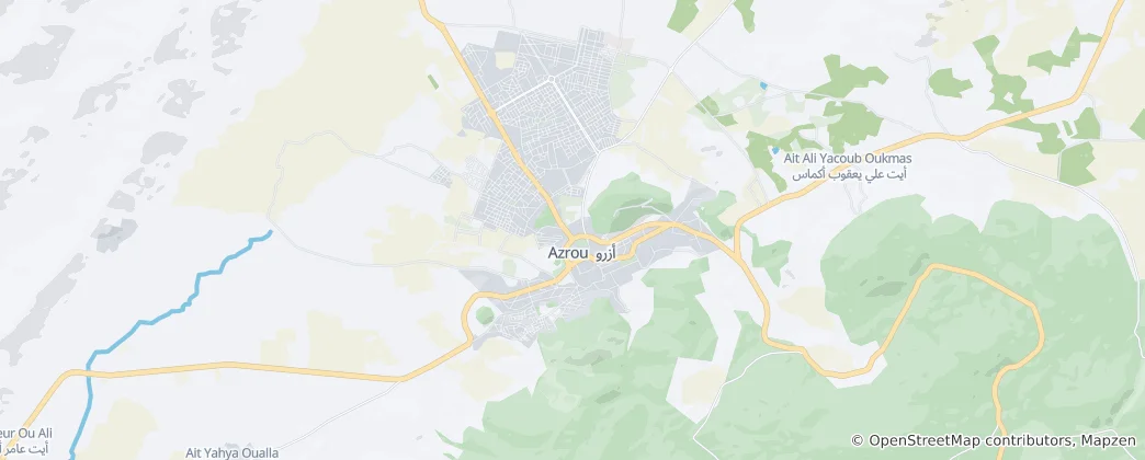 Map of Azrou