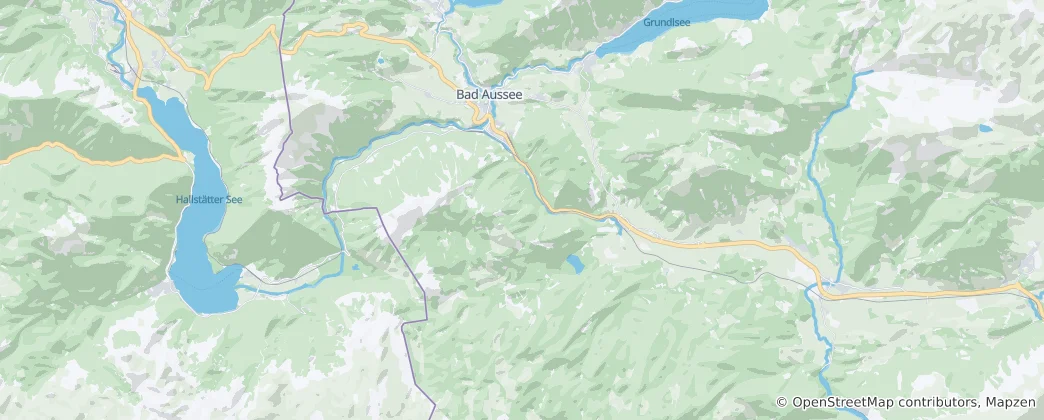 Karte von Bad Aussee