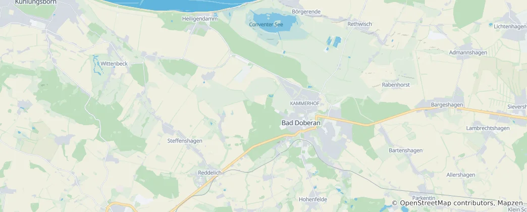 Térkép: Bad Doberan