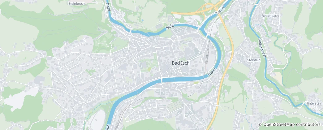 Carte de Bad Ischl
