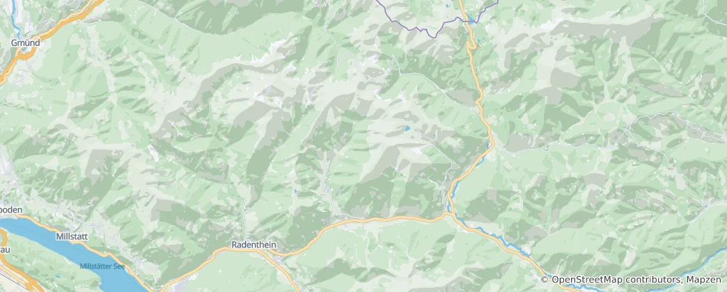 Térkép: Bad Kleinkirchheim