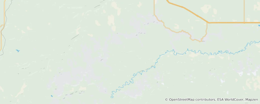 Mappa di Parco nazionale di Badlands