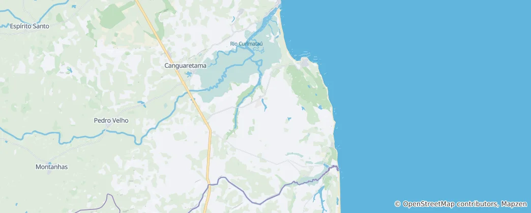 Mapa Baía Formosa