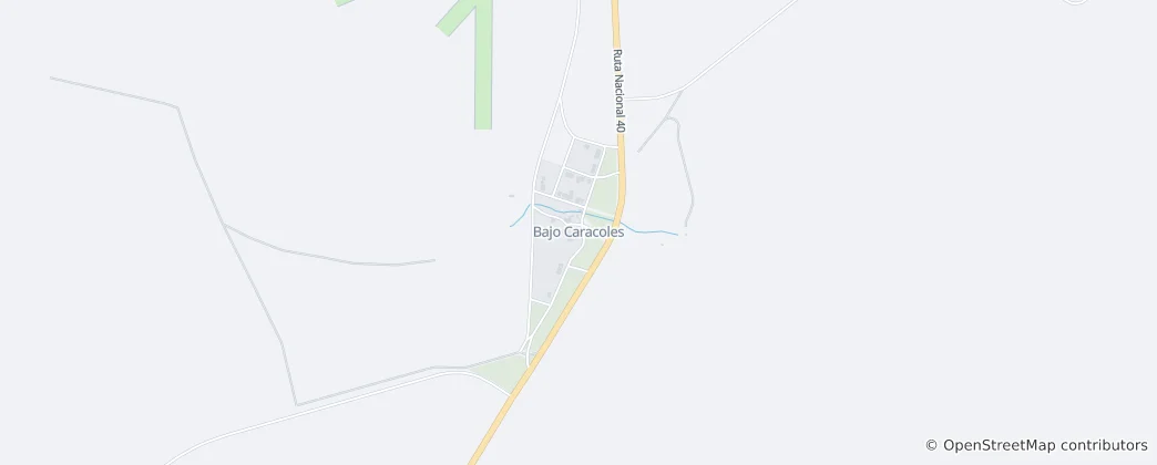Karte von Bajo Caracoles