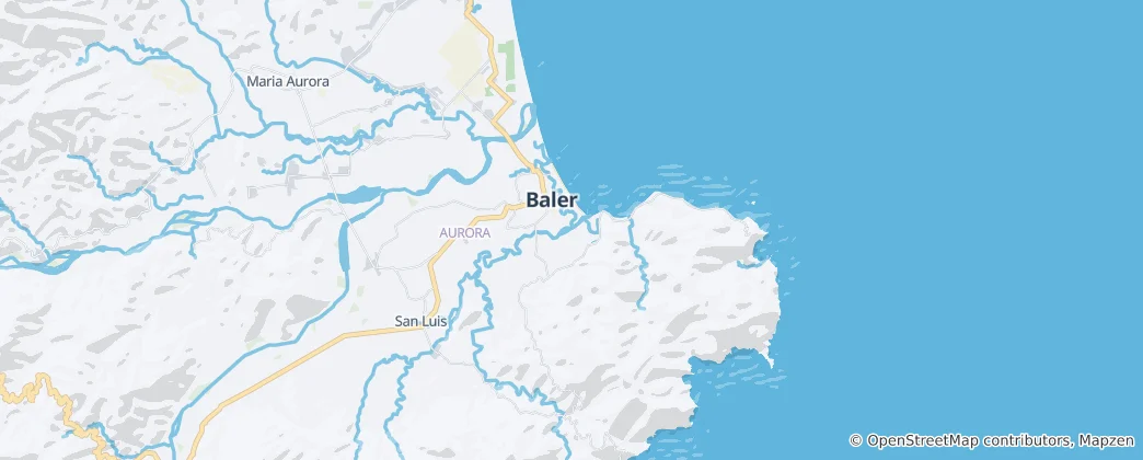 Map of Baler