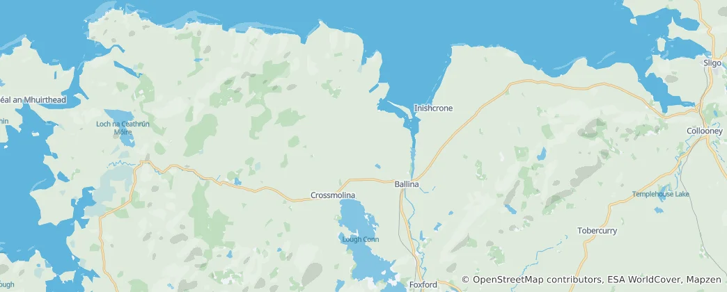 Mappa di Ballina Municipal District