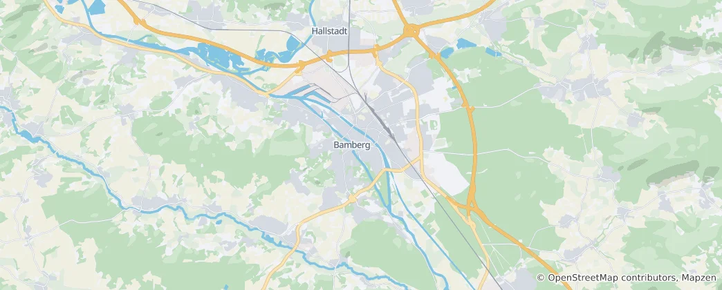 Карта Бамберг