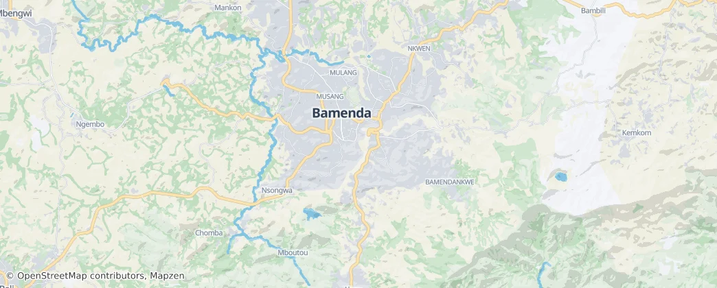 Bamenda I — Map