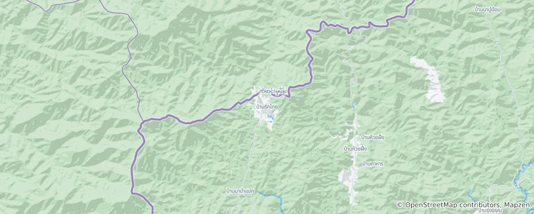 Mapa Ban Rak Thai