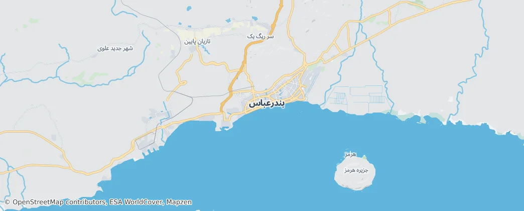 Bandar Abbas — Map