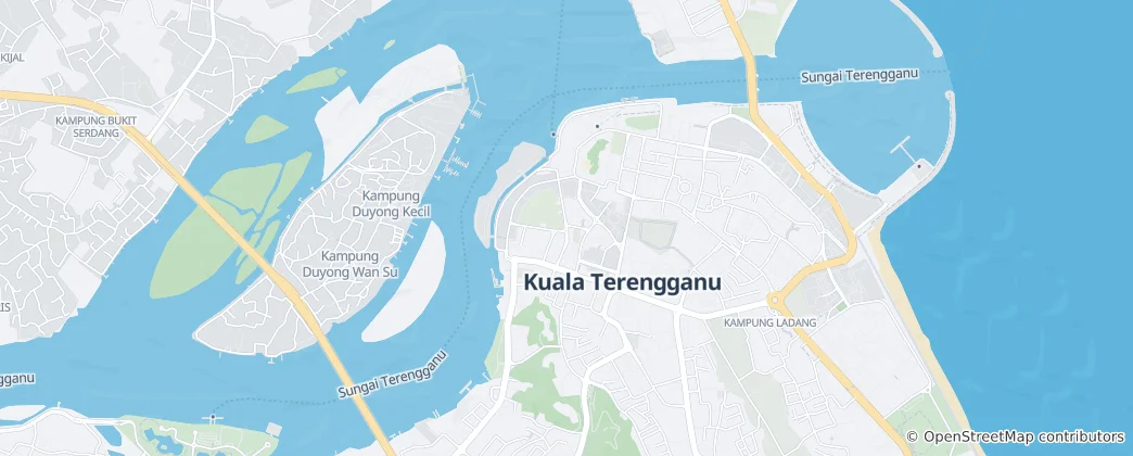 Mapa Bandar Kuala Terengganu