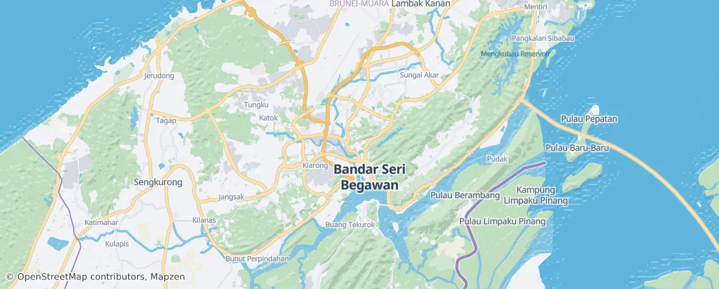 Bandar Seri Begawan — Map