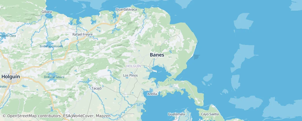 Banes — Térkép