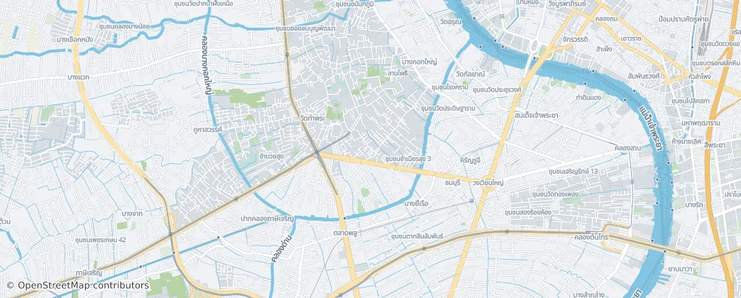 Bangkok Yai – Mapa