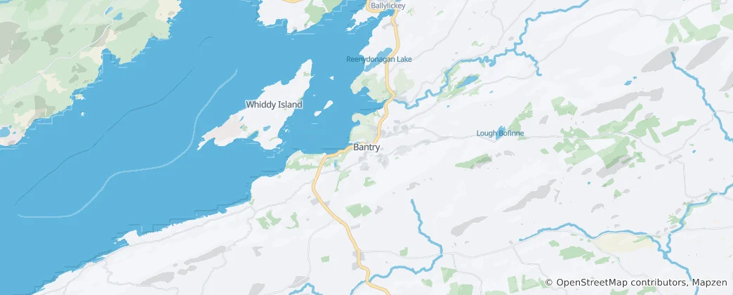 Map of Bantry