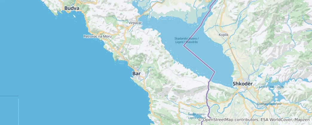 Map of Bar Municipality