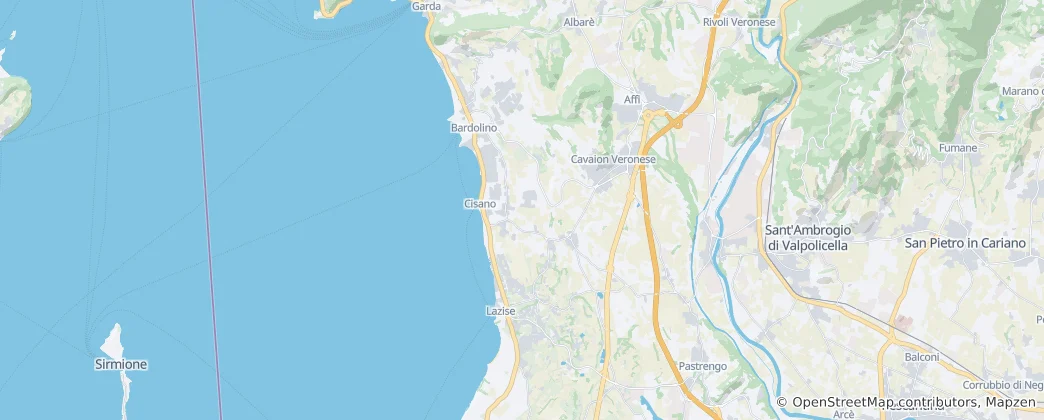 Mapa De Bardolino