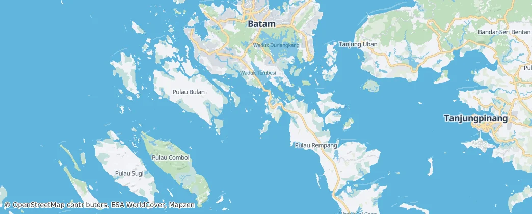 Batam — Map
