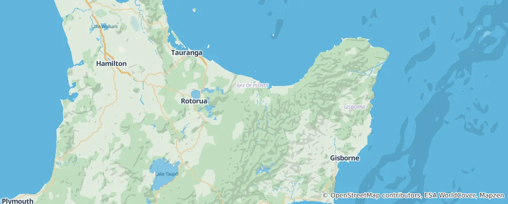 Mappa di Baia dell'Abbondanza