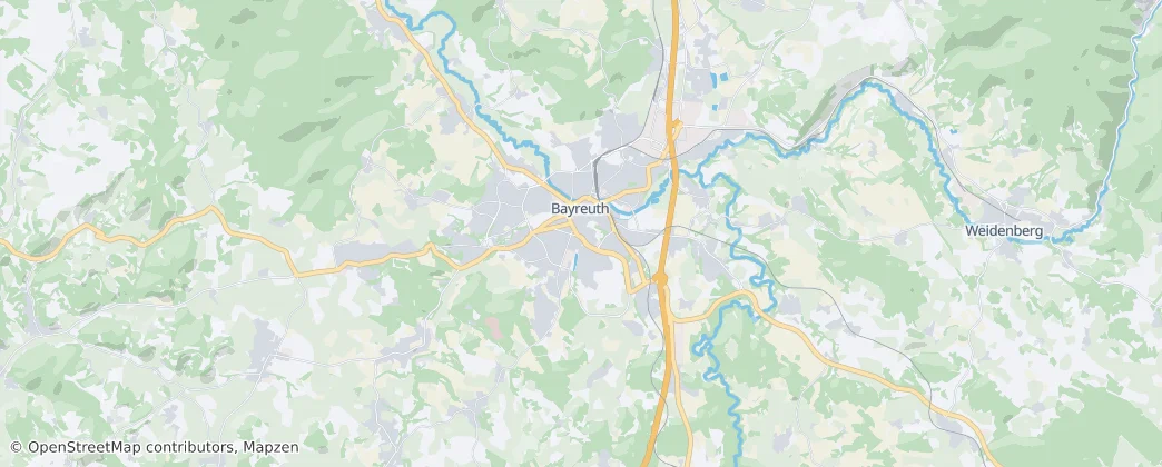 Bayreuth — Carte