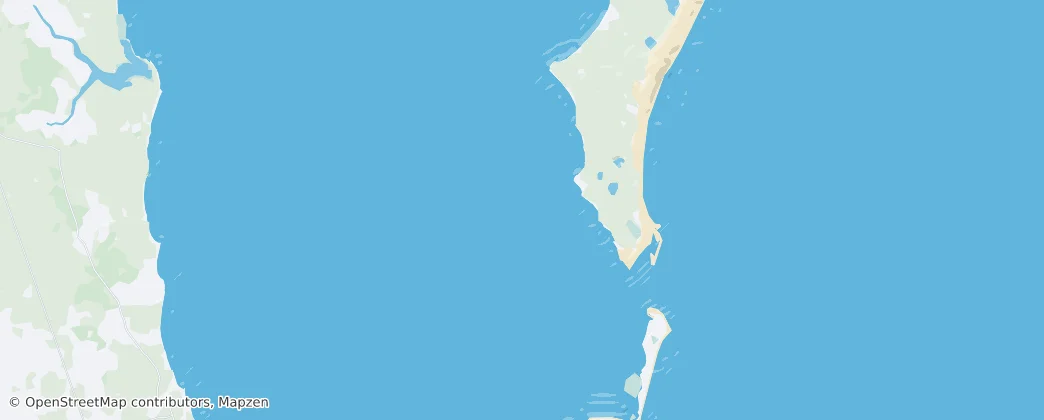 Bazaruto Archipelago — Map