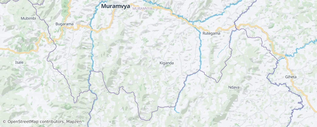 Commune of Kiganda — Map