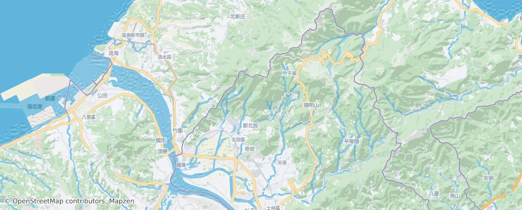 Beitou — Mapa