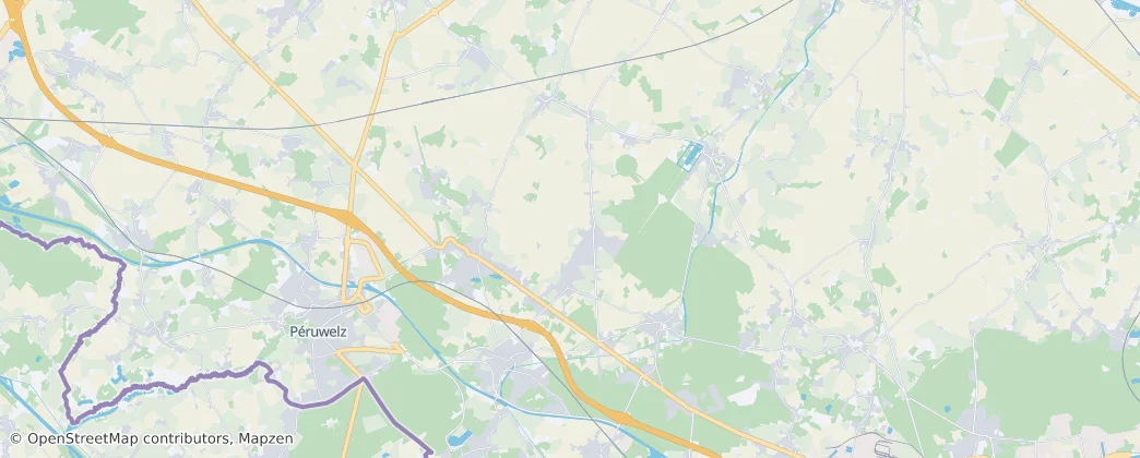 Mapa Belœil