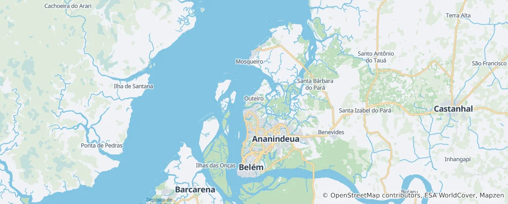 Térkép: Belém