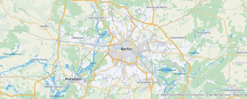 Mappa di Berlino