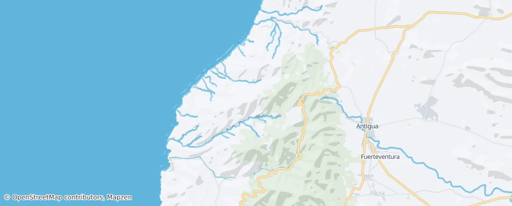 Betancuria – Mapa