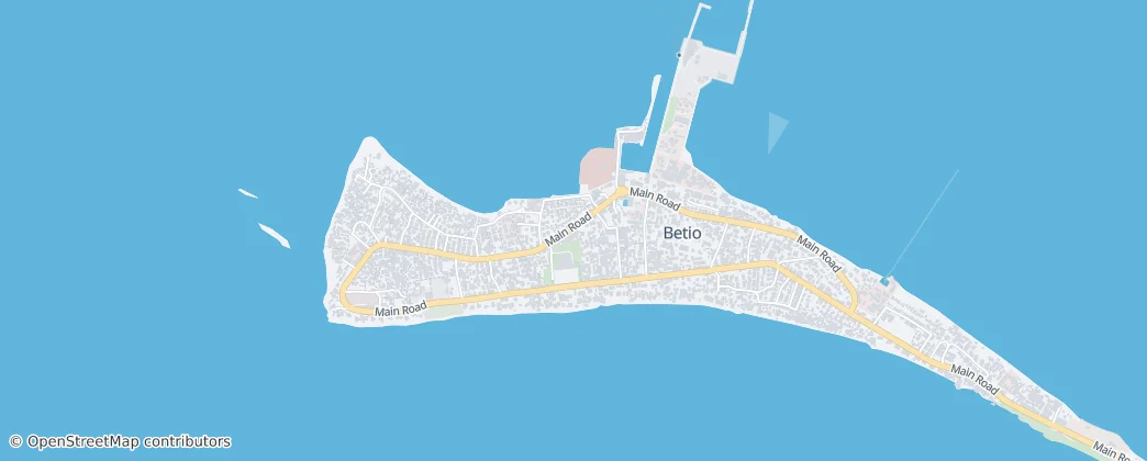 Betio — Map