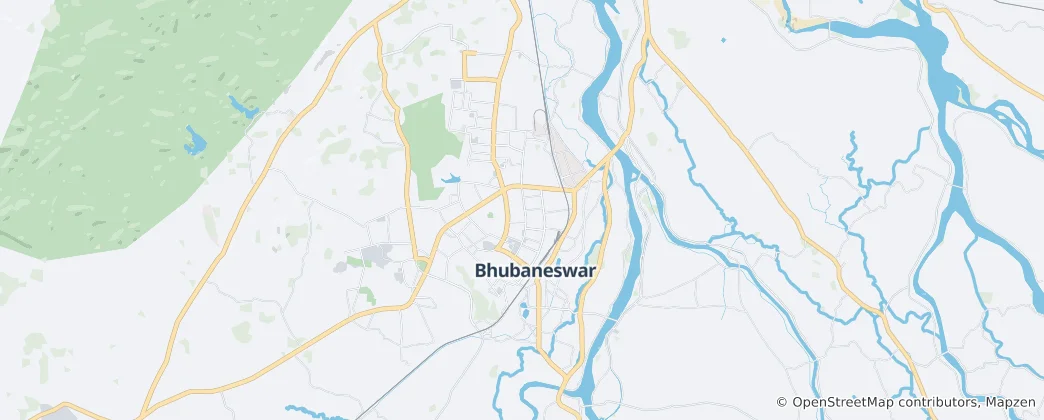 Mapa Bhubaneswar (M.Corp.)