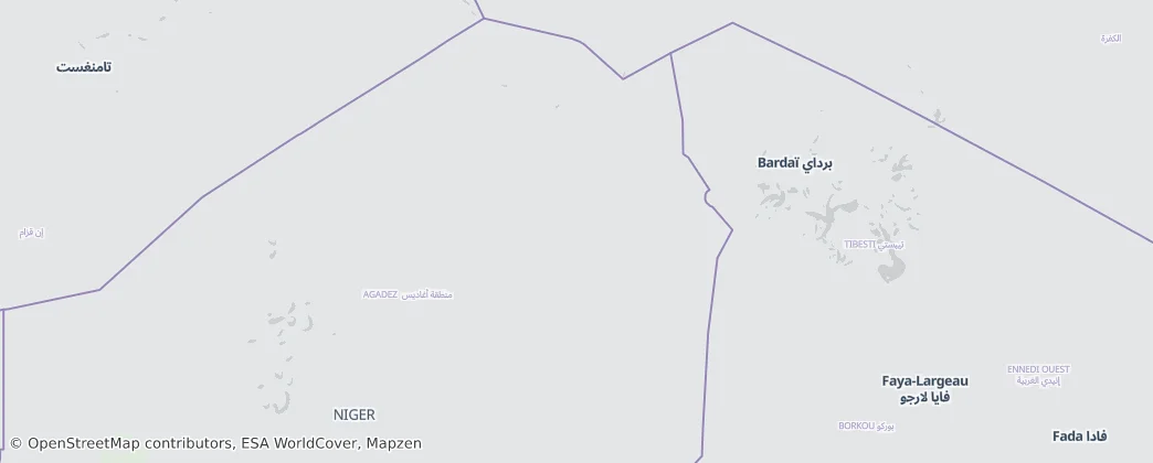 Bilma – Mapa
