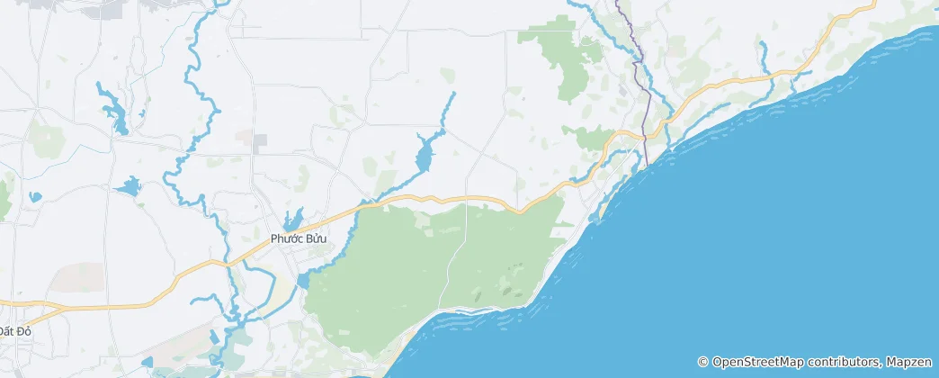 Mappa di Binh Chau - Phuoc Buu Nature Reserve