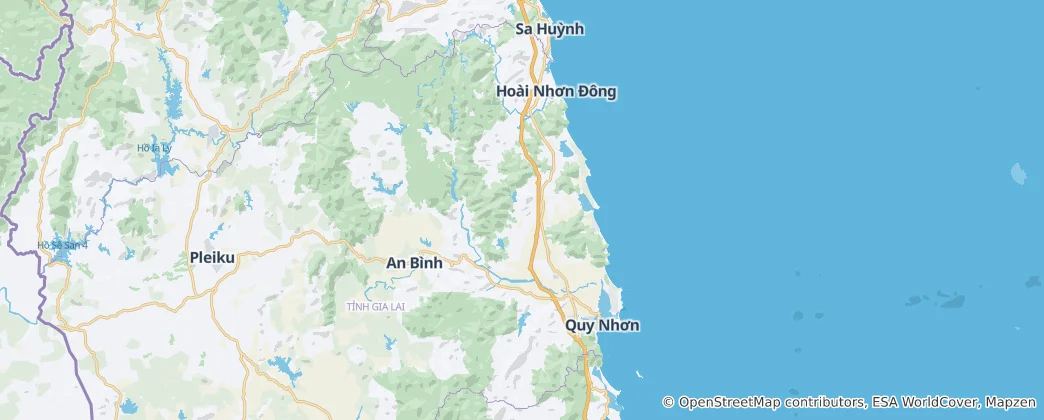 Mapa Binh Dinh