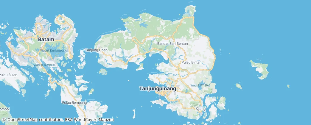 Bintan Island — Map