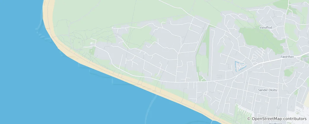 Mappa di Blåvand