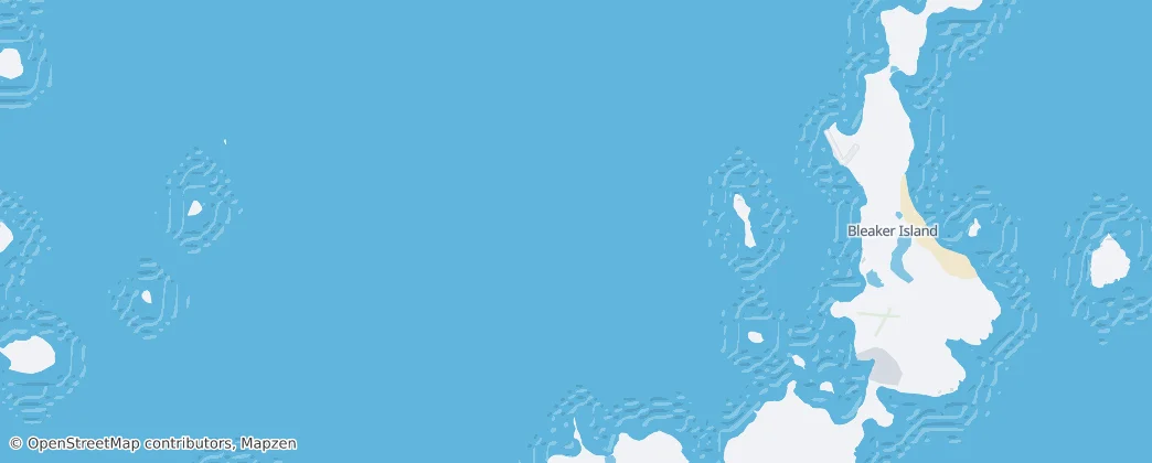 Bleaker Island — Map