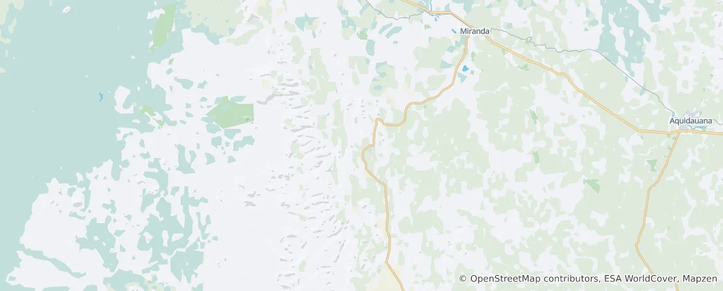 Mapa Bodoquena