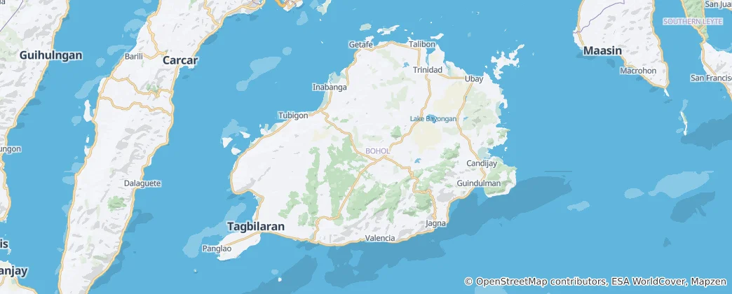Carte de Bohol