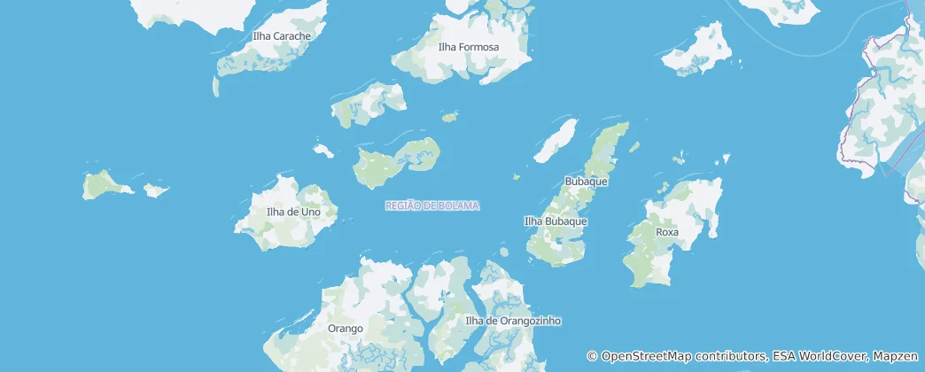 Map of Bolama