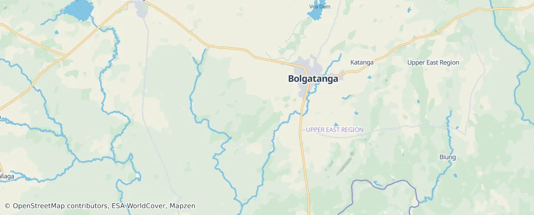 Bolgatanga Municipal District — Map