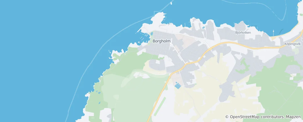 Karte von Borgholms distrikt