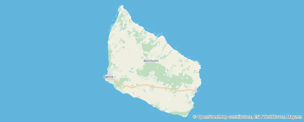Carte de Bornholm