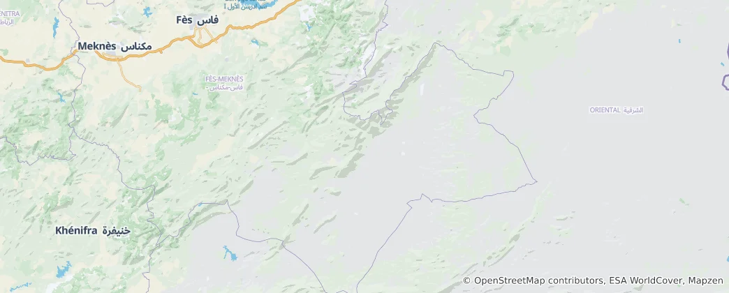 Map of Boulemane Province