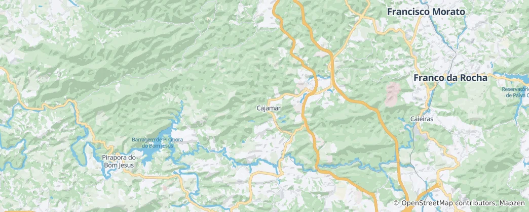 Mapa Cajamar